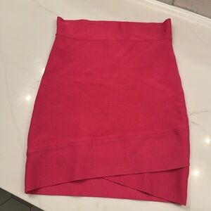 Hot pink bcbg skirt size xs